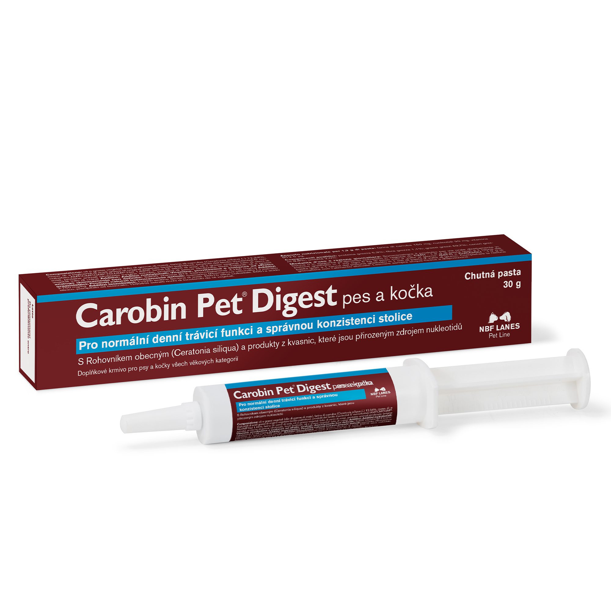 NBF Lanes Srl Carobin Pet Digest pro psy a kočky pasta 30g