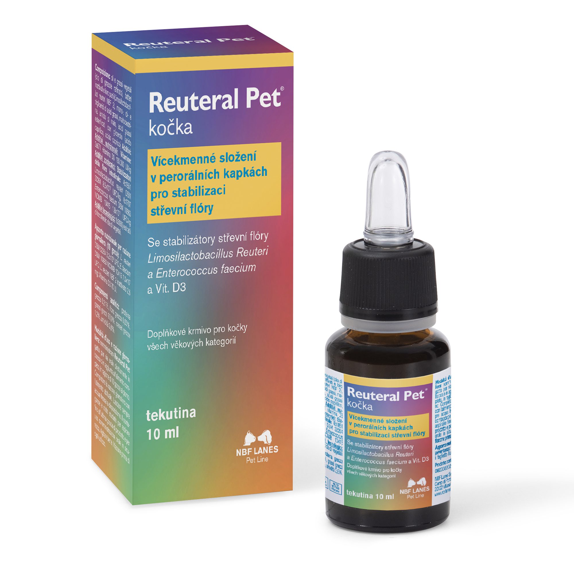Reuteral Pet pro kočky  10ml