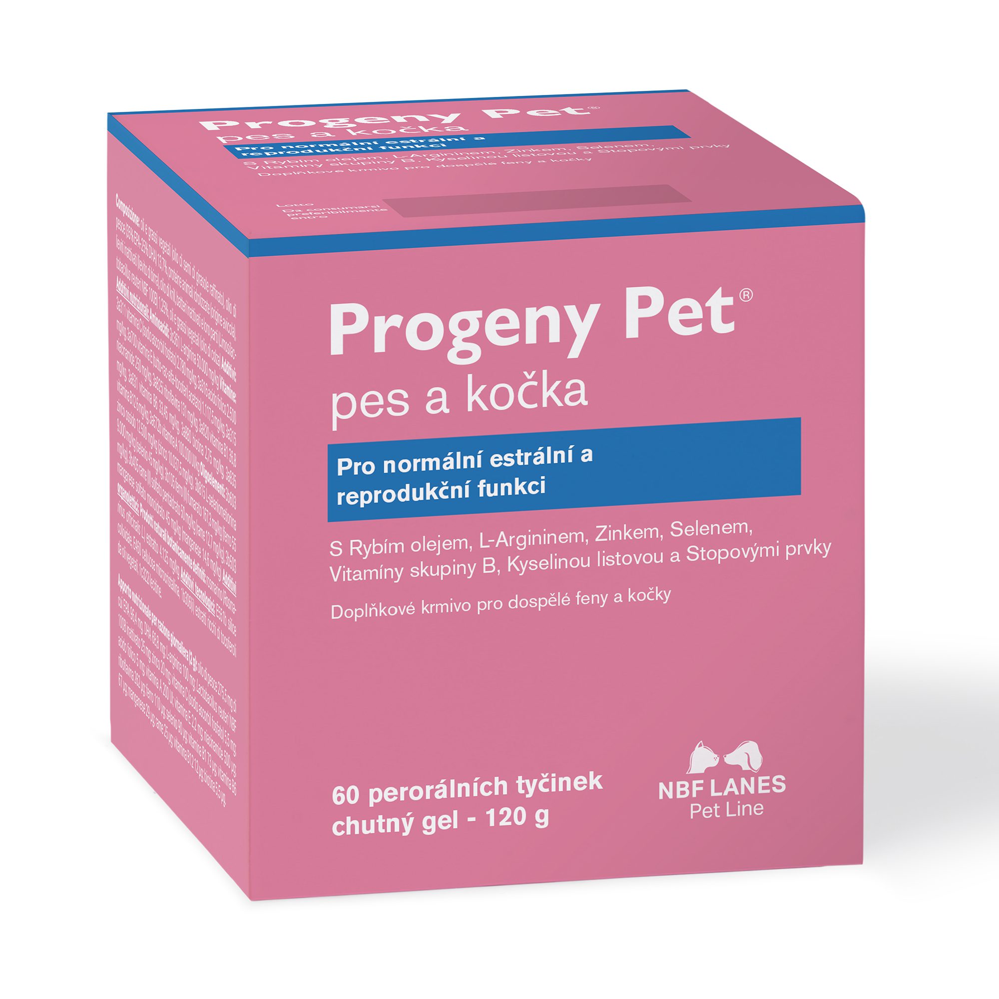 Progeny Pet Pes a kočka 60 sáčků – podpora reprodukčních funkcí
